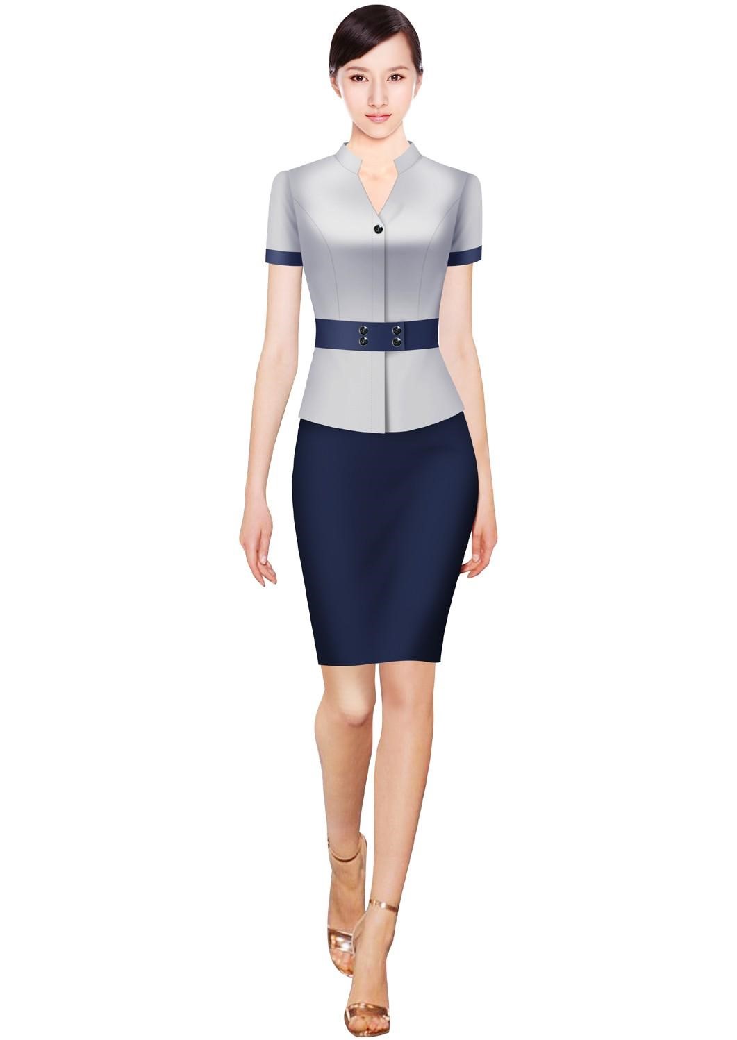 女夏職業(yè)裝 白領(lǐng)職業(yè)裝 職業(yè)裝定制廠(chǎng)家