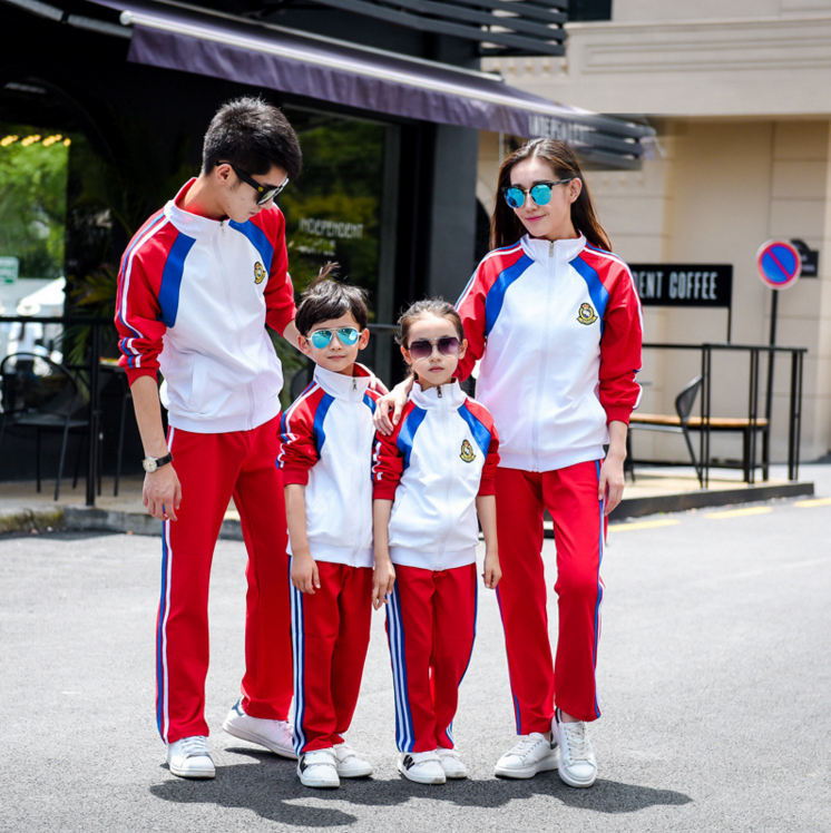 新款幼兒園園服春秋裝 兒童校服班服運動(dòng)服老師服定制